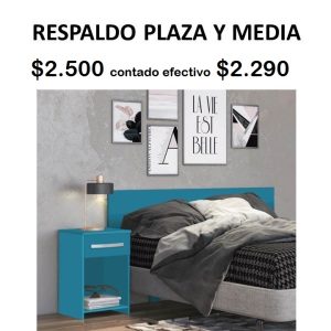 Respaldo 1 Plaza y media