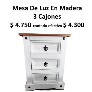 Mesa De Luz Madera