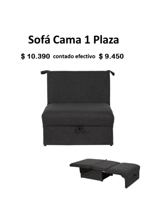 Sofa cama 1 Plaza