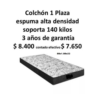 Colchón 1 Plaza