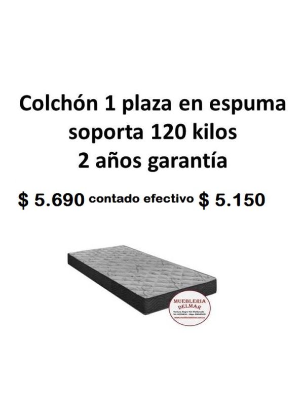 Colchón 1 Plaza