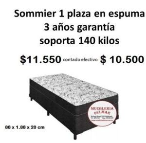 Sommier 1 Plaza