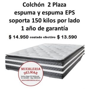 Colchón 2 plaza