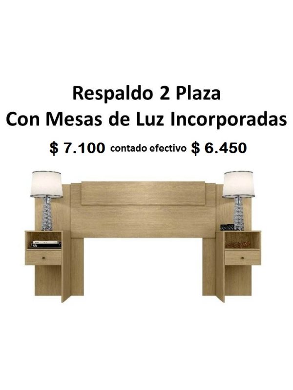 Respaldo 2 Plaza