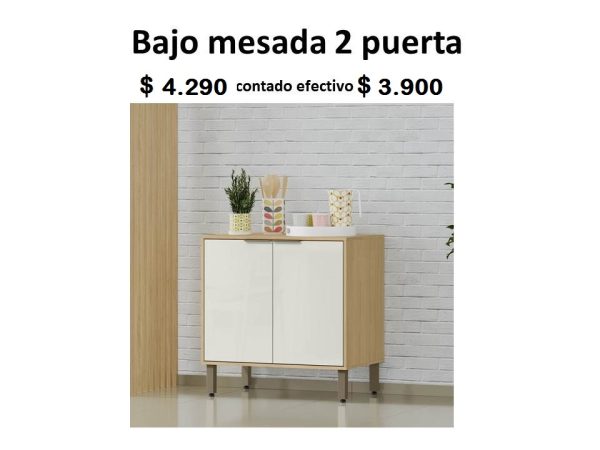 Bajo mesada 2 puertas