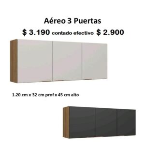 Aéreo 3 puertas