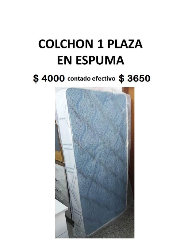 Colchón 1 plaza