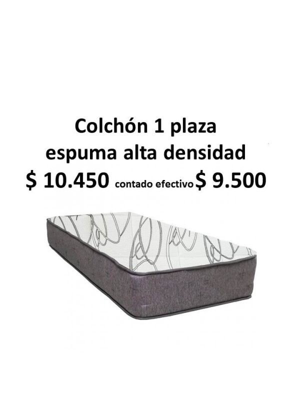 Colchón 1 Plaza