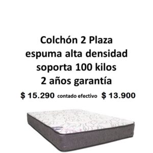 Colchón 2 Plaza