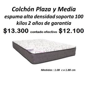 Colchon Plaza Y Media