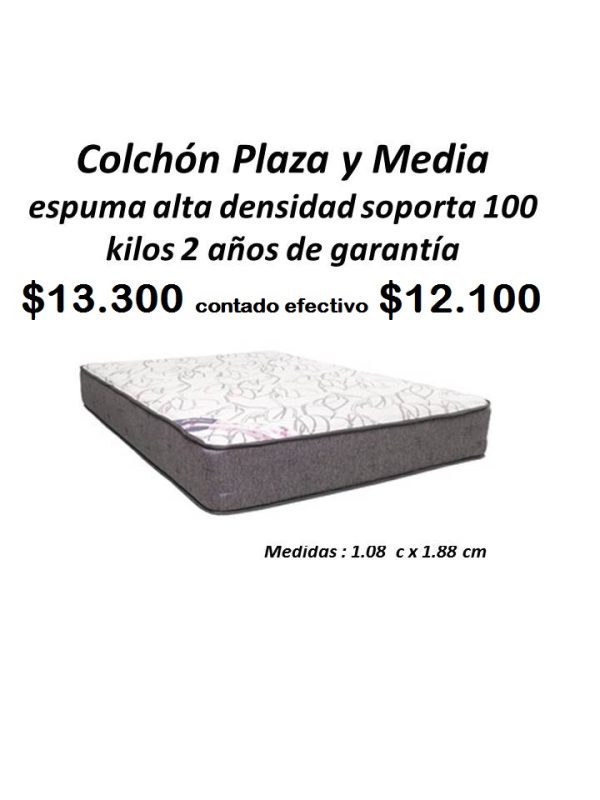 Colchon Plaza Y Media