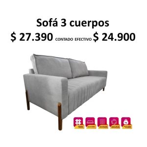Sofa 3 Cuerpos
