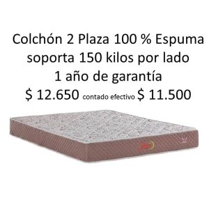 Colchón 2 Plaza