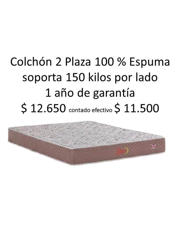 Colchón 2 Plaza