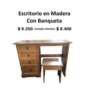 Escritorio En Madera