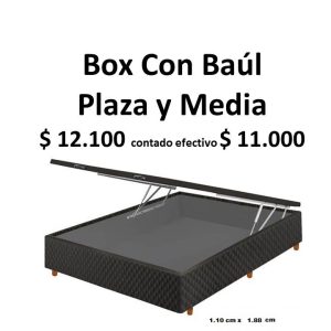 Box Con Baúl Plaza y Media