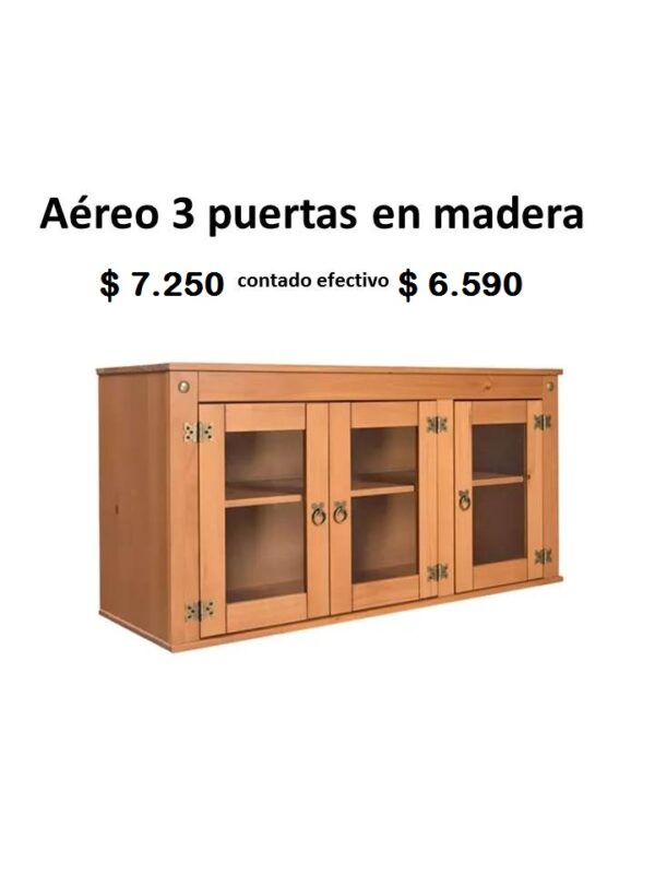 Aéreo en madera