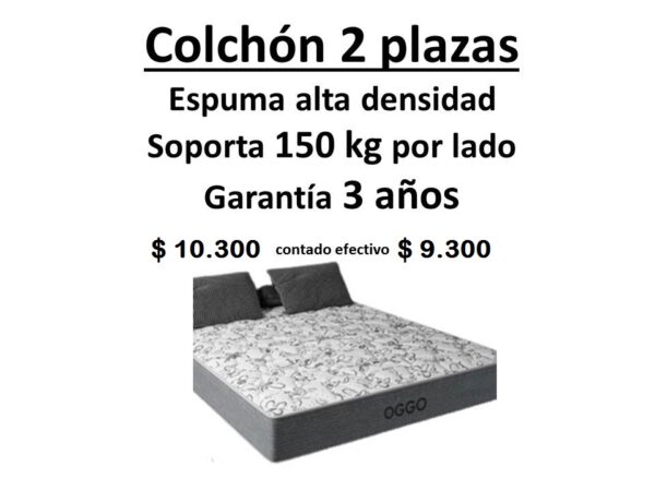 Colchón 2 Plaza