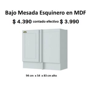 Bajo mesada Esquinero