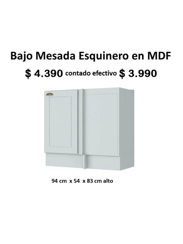 Bajo mesada Esquinero
