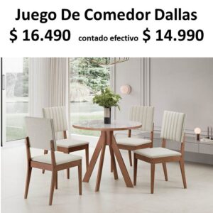 Juego De Comedor Dallas