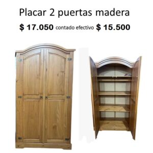 Placard 2 Puertas