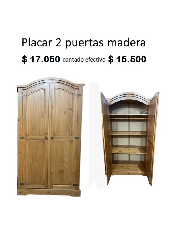 Placard 2 Puertas