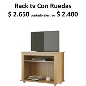 Rack Tv Con Ruedas