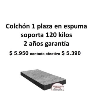 Colchón 1 Plaza