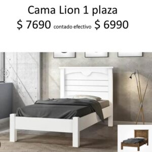 Cama 1 plaza Lion