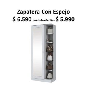 Zapatera Con Espejo