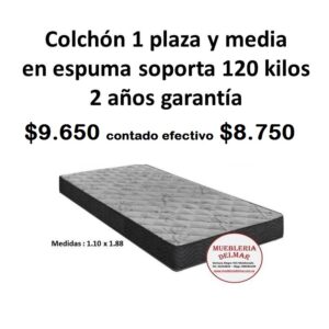 Colchon Plaza Y Media