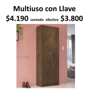 Multiuso 2 puertas con llave