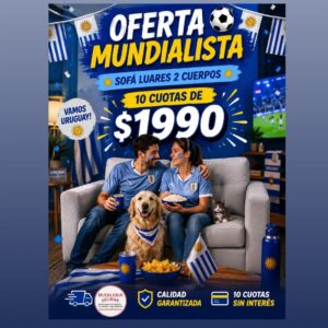 Sofa Luares 2 Cuerpos