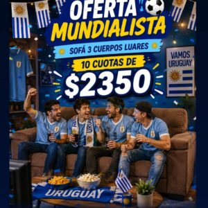 Sofa Luares 3 Cuerpos